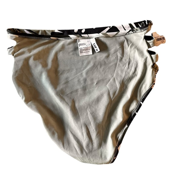 NWT Leaf Print Bikini Bottom - Picture 4 of 6